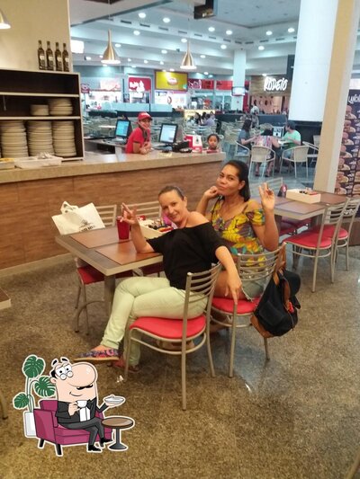 O interior do Big Boy Fast Food - Shopping