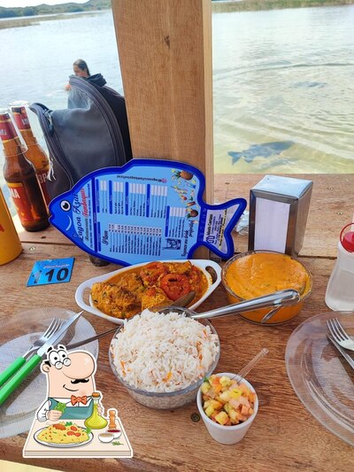 Platos en Lagoa Azul Tambaquis