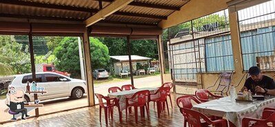 O interior do Restaurante Tamara