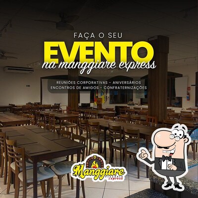 Veja imagens do interior do Manggiare Pizzaria Express
