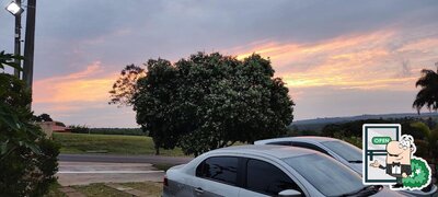 a parte exterior é uma característica importante do Clube Paraíso