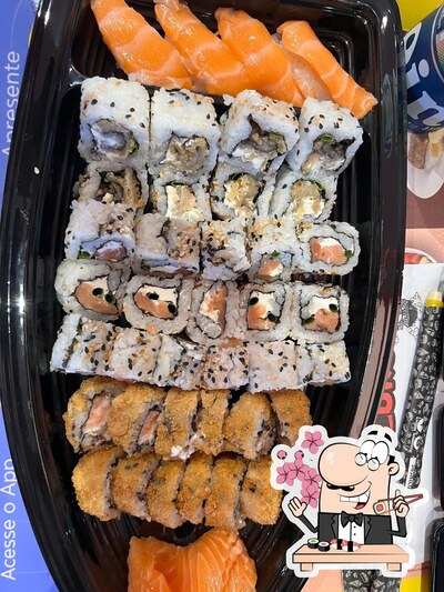No Sushiloko Outlet, você pode pedir sushi