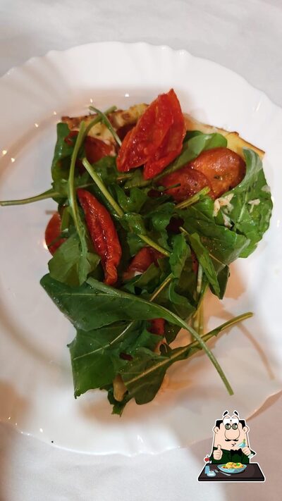 Comida em Pizzaria Arte do chef