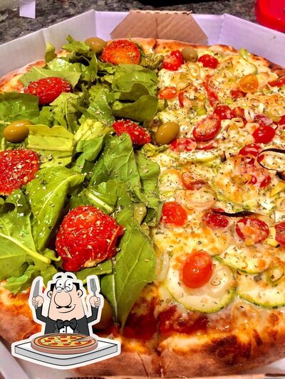 No Pizzaria Benitta, você pode provar pizza