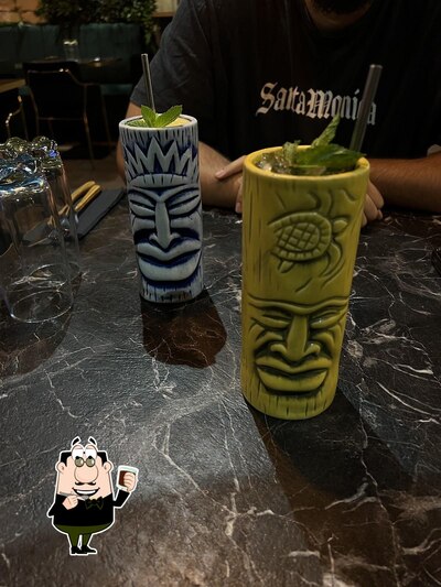 Dômes sert une variété de boissons