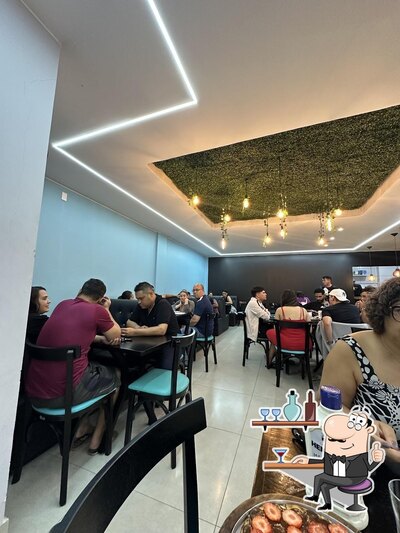 Veja imagens do interior do Pizzaria Mangaba