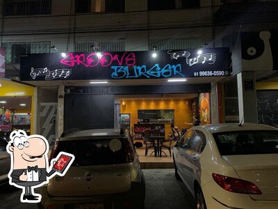 Veja o exterior do Groove Burguer