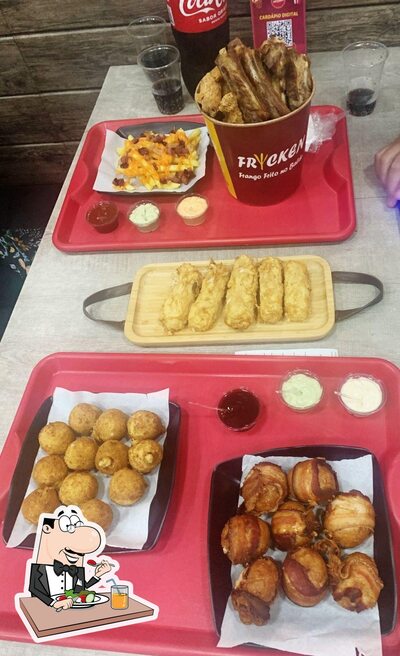 Comida em Frycken - Frango Frito no Balde