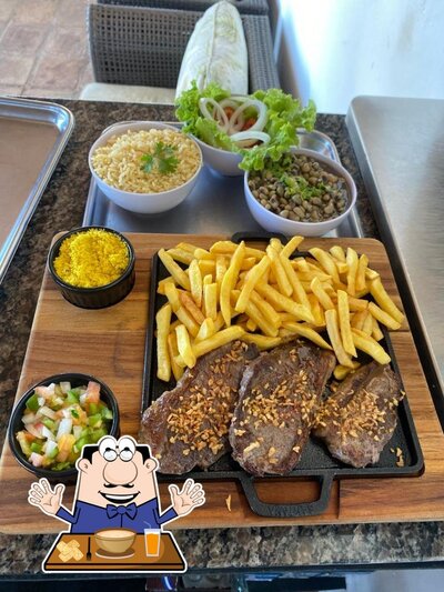 Platos en Restaurante Santa Rita