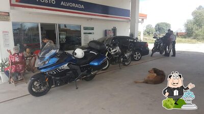 Descubra a área externa do Restaurante e Lancheria Alvorada