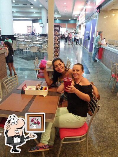 O interior do Big Boy Fast Food - Shopping