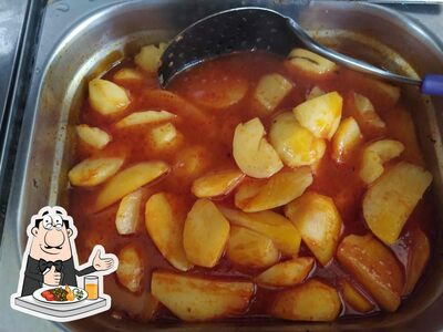 Comida em Bar Roxo restaurante