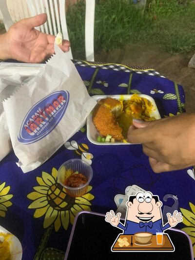 Platos en Acarajé Larymar