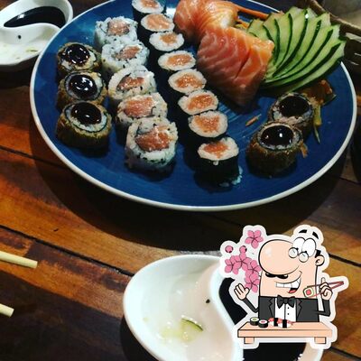 No Yamarestaurante, você pode tentar sushi