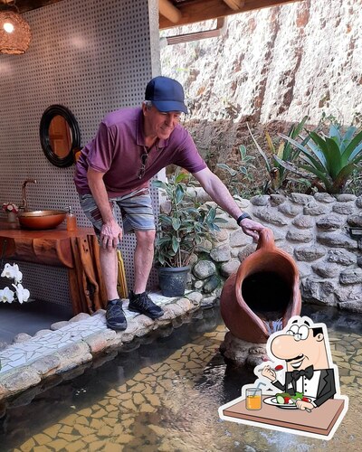 Comida em Restaurante e Café Casa da Roça