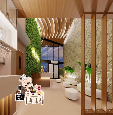 Platos en Okaya Sushi Santos