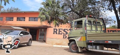 Você pode espairecer no na área externa do RESTAURANTE DA RAQUEL