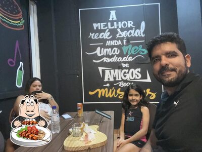 Comida em Groove Burguer