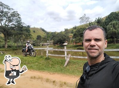 Você pode espairecer no na área externa do Pesqueiro Recanto dos Emmerich