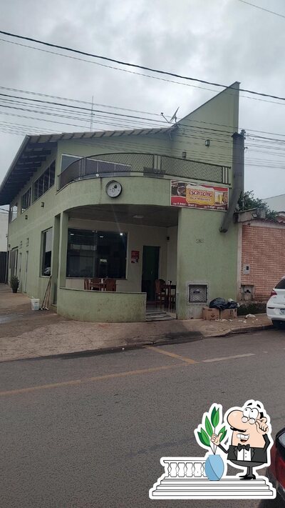 Você pode espairecer no exterior Escritório bar e restaurante